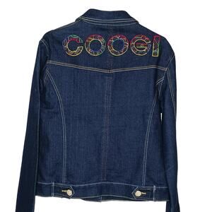 Coogi Embroidered Denim Jacket Size XXXL NWOT